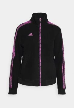 Adidas Performance TIRO JACKET WINTERIZED - Fleece Jacket - Black/pulse Lilac -adidas Performance Shop 0000ab545e9a4e2a96c2e03303bd98d4