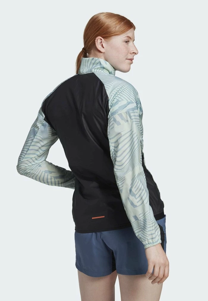 Adidas Performance TRAIL WIND - Windbreaker - Linen Green Magic Grey 5 Adidas Performance TRAIL WIND - Windbreaker - Linen Green Magic Grey - Image 3