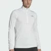 Adidas Performance TERREX EVERYHIKE Half Zip - Sweatshirt - White -adidas Performance Shop 0032576f22bb4715afc52726d8944356