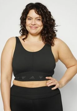 Adidas Performance AEROKNIT - Light Support Sports Bra - Black