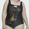 Adidas Performance THEBE MAGUGU - Swimsuit - Grey