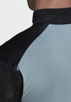 Adidas Performance MT HALF ZI LS - Long Sleeved Top - Grey -adidas Performance Shop 010796b0fc8e4ede9bc716c31c90b441