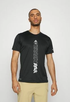 Adidas Performance AGRAVIC - Sports T-shirt - Black