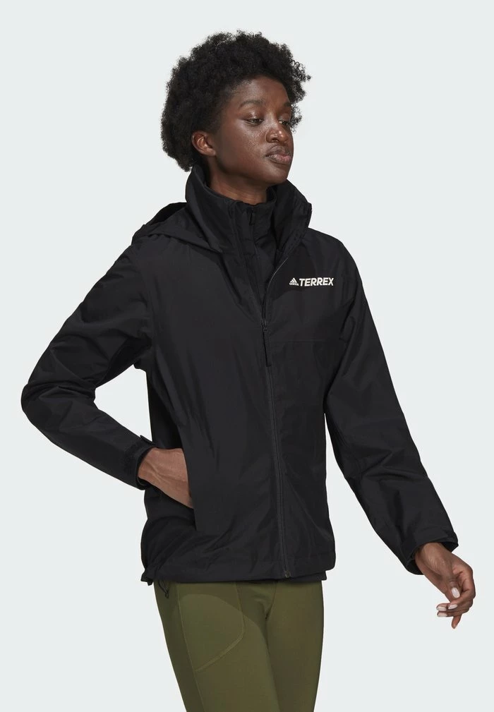 Adidas Performance W MT RR - Waterproof Jacket - Black 6 Adidas Performance W MT RR - Waterproof Jacket - Black - Image 4