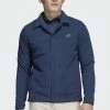Adidas Performance CHORE - Fleece Jacket - Blue -adidas Performance Shop 01ae9b671fc04db2a3f92fa64e78e4ec