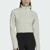 Adidas Performance AEROREADY STUDIO TRACK TOP - Zip-up Sweatshirt - Beige 1 Adidas Performance AEROREADY STUDIO TRACK TOP - Zip-up Sweatshirt - Beige -adidas Performance Shop 02a3340d968947f088db2943ed62a119