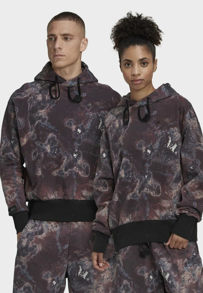 Adidas Performance PARLEY - Hoodie - Brown/green 3 Adidas Performance PARLEY - Hoodie - Brown/green