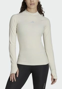 Adidas Performance WARMLONG SLEEVE - Long Sleeved Top - Alumina -adidas Performance Shop 02aaad1a74144d1fac873bb4ebaf31b3