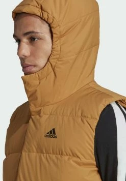 Adidas Performance HELIONIC VEST - Waistcoat - Brown -adidas Performance Shop 02b68f6bf50d4a08a7ab7f1d8f3fd0ce
