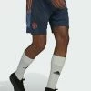 Adidas Performance MANCHESTER UNITED CONDIVO - Shorts - Blue -adidas Performance Shop 02ff9da49035441692468ec783cfd092