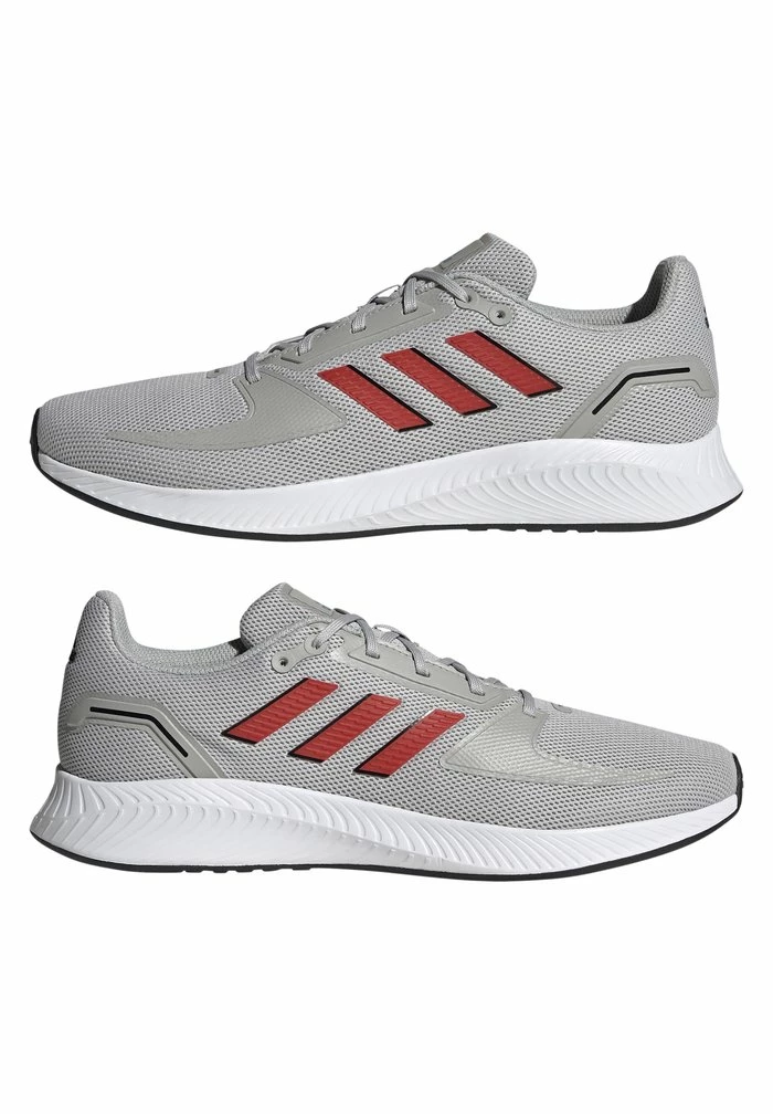 Adidas Performance RUNFALCON 2.0 - Neutral Running Shoes - Grey Two/vivid Red/core Black 10 Adidas Performance RUNFALCON 2.0 - Neutral Running Shoes - Grey Two/vivid Red/core Black - Image 8