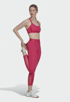 Adidas Performance AERI - Light Support Sports Bra - Team Real Magenta/white