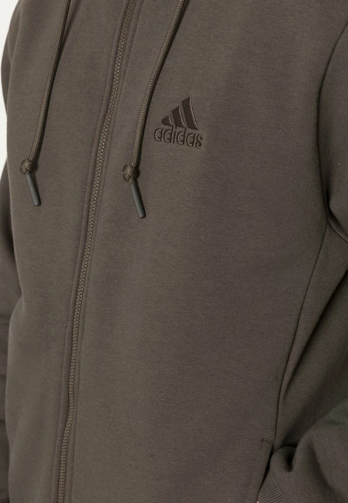 Adidas Performance UNISEX - Zip-up Sweatshirt - Shadow Olive 7 Adidas Performance UNISEX - Zip-up Sweatshirt - Shadow Olive - Image 5