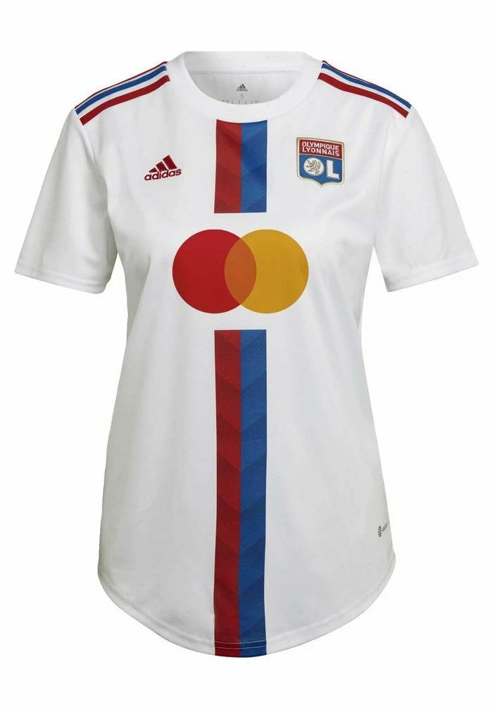 Adidas Performance OLYMPIQUE LYONNAIS HOME - Print T-shirt - White 6 Adidas Performance OLYMPIQUE LYONNAIS HOME - Print T-shirt - White - Image 4