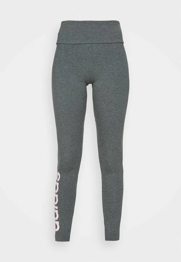 Adidas Performance Leggings - Dark Grey Heather/true Pink 7 Adidas Performance Leggings - Dark Grey Heather/true Pink - Image 5