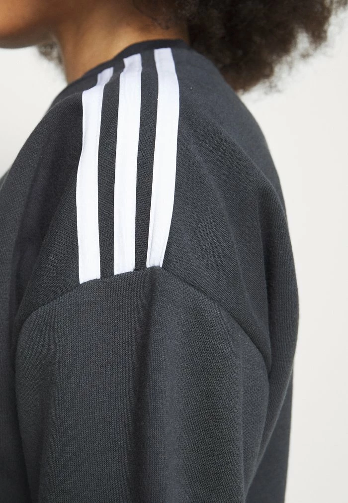 Adidas Performance CROP CREW - Sweatshirt - Carbon 8 Adidas Performance CROP CREW - Sweatshirt - Carbon - Image 6