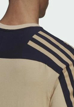 Adidas Performance FUTURE ICON - Print T-shirt - Beige -adidas Performance Shop 047c9af225094e85a15baccbea220253