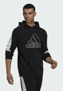 Adidas Performance BADGE OF SPORT - Sweatshirt - Black -adidas Performance Shop 04870ea56542497ca3b9cc1e59dee39d