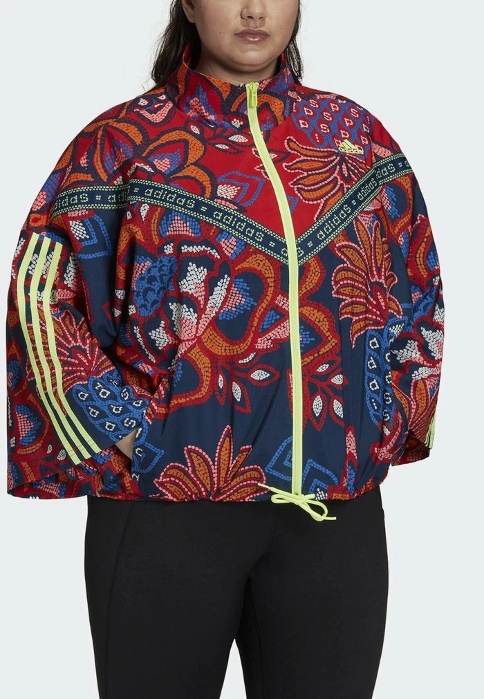 Adidas Performance FARM TRACK PLUS SIZE - Training Jacket - Blue 8 Adidas Performance FARM TRACK PLUS SIZE - Training Jacket - Blue - Image 6