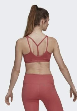 Adidas Performance COREESSENTIALS MEDIUM-SUPPORT - Medium Support Sports Bra - Red -adidas Performance Shop 04b491ba6d01474584644c8add535ff3
