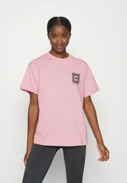 Adidas Performance TEE - Print T-shirt - Mauve