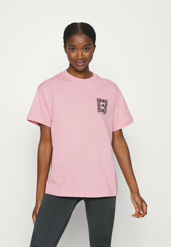 Adidas Performance TEE - Print T-shirt - Mauve 3 Adidas Performance TEE - Print T-shirt - Mauve