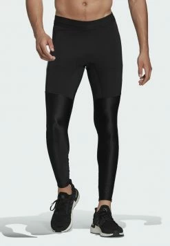 Adidas Performance ADIZERO - Leggings - Black