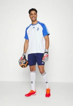 Adidas Performance JUVENTUS TURIN TEAMGEIST TEE - Club Wear - White/hi-res Blue -adidas Performance Shop 057d5c0dfc734ff1a89af8719188d785