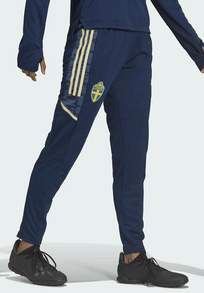 Adidas Performance SWEDEN CONDIVO TRAINING - Tracksuit Bottoms - Blue 3 Adidas Performance SWEDEN CONDIVO TRAINING - Tracksuit Bottoms - Blue