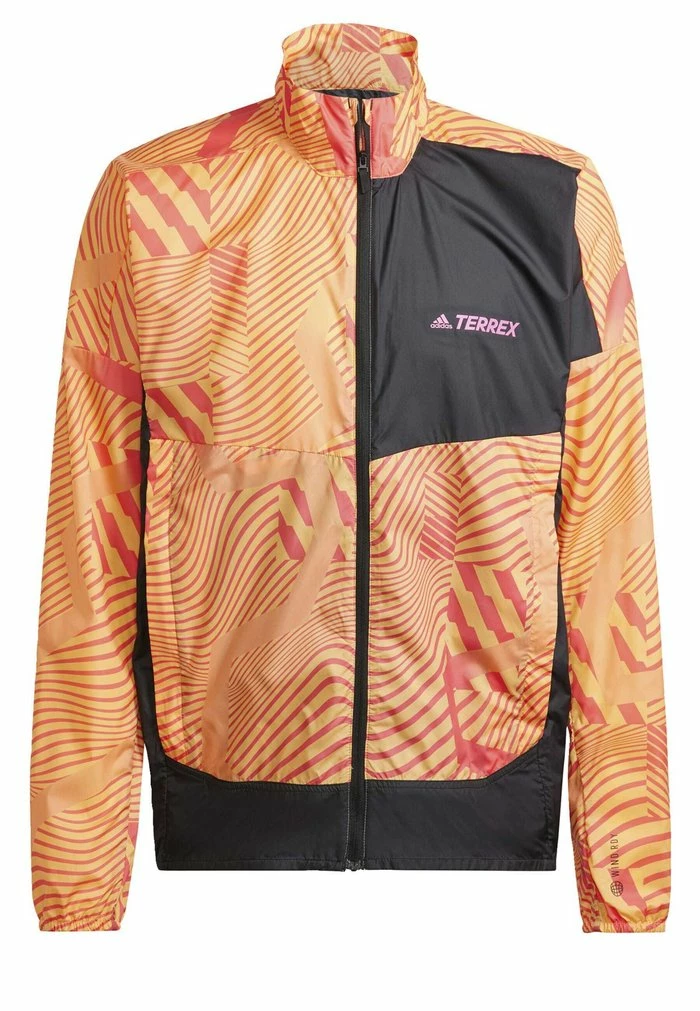 Adidas Performance TRAIL WIND J - Running Jacket - Bliss Lilac Beam Orange 8 Adidas Performance TRAIL WIND J - Running Jacket - Bliss Lilac Beam Orange - Image 6