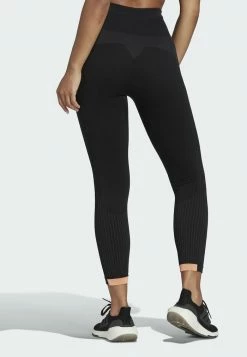 Adidas Performance AEROKNIT - Leggings - Black -adidas Performance Shop 0652ddbbcca541ed99f33d898789305a