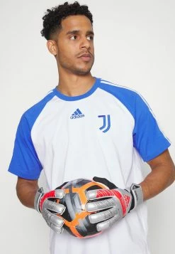 Adidas Performance JUVENTUS TURIN TEAMGEIST TEE - Club Wear - White/hi-res Blue -adidas Performance Shop 068cf534934e4df98468bc7a41fca544