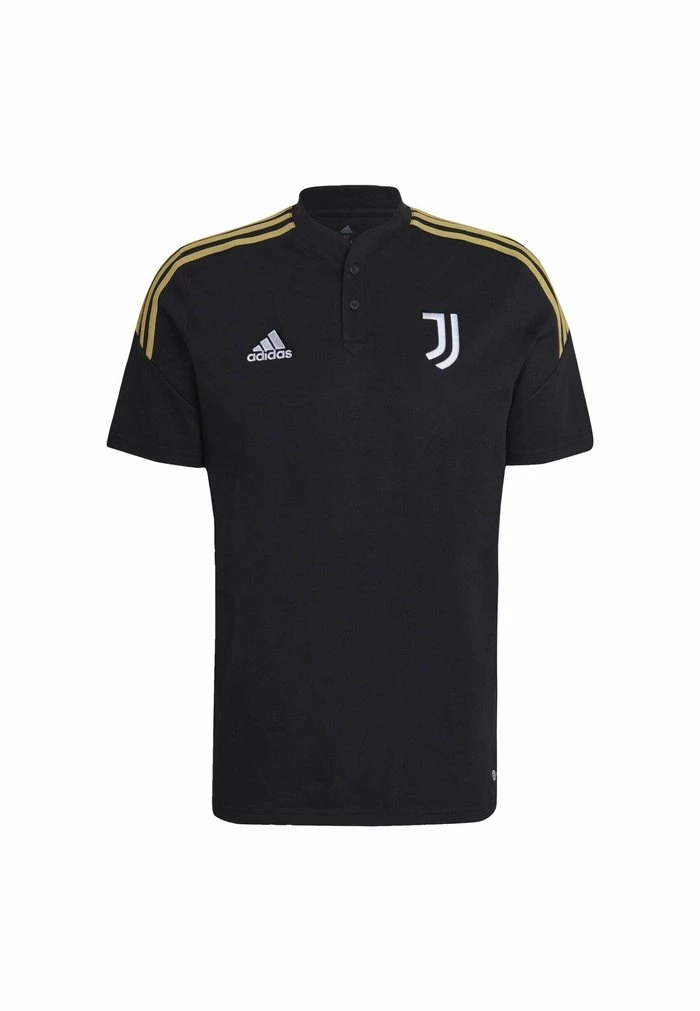 Adidas Performance POLO JUVENTUS CONDIVO - Print T-shirt - Black 6 Adidas Performance POLO JUVENTUS CONDIVO - Print T-shirt - Black - Image 4