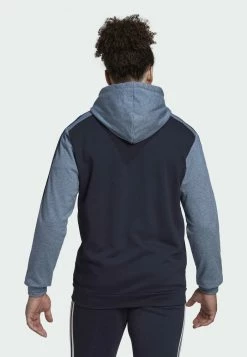 Adidas Performance ESSENTIALS - Zip-up Sweatshirt - Blue -adidas Performance Shop 069f106ae57c4cefb68c0fdf1ff27818