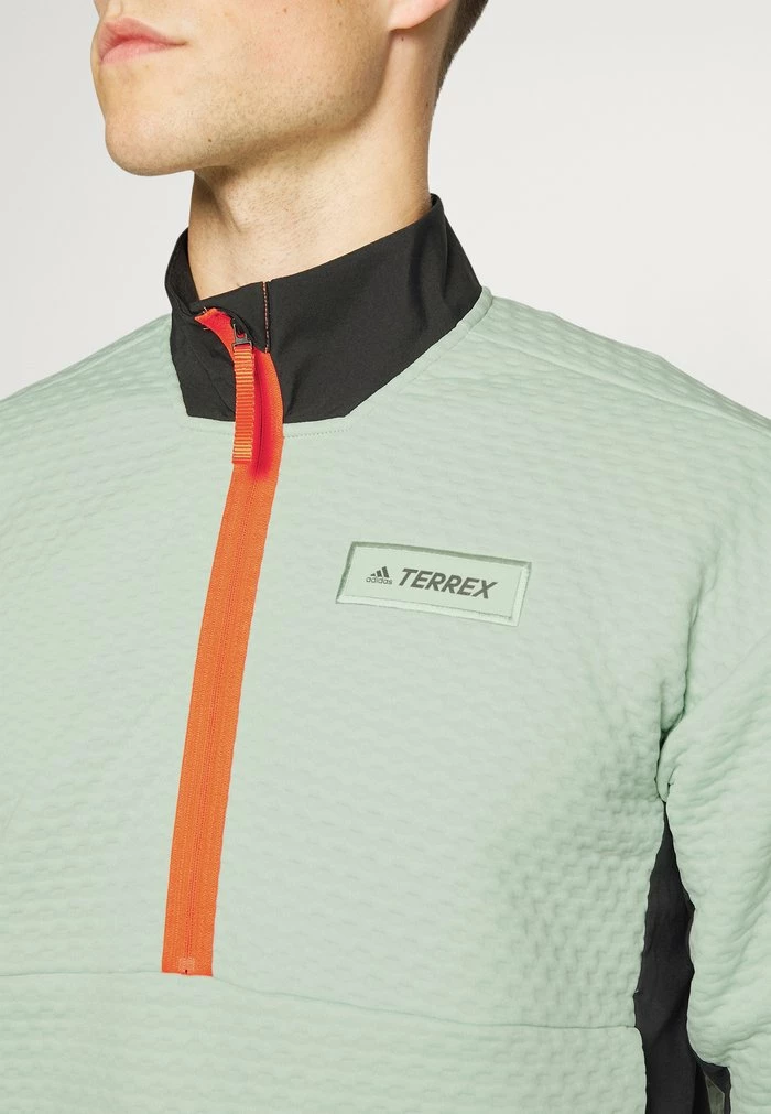 Adidas Performance UTILITAS - Fleece Jumper - Linen Green 8 Adidas Performance UTILITAS - Fleece Jumper - Linen Green - Image 6