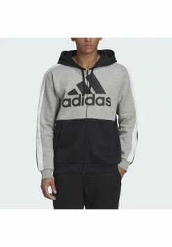 Adidas Performance Zip-up Sweatshirt - Grey -adidas Performance Shop 079d13ee13b8464abace1f5aa0674391