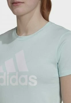 Adidas Performance W BL T - Print T-shirt - Blue -adidas Performance Shop 07c3eb05eb5d48f5a1f6f2467e1d9f4f