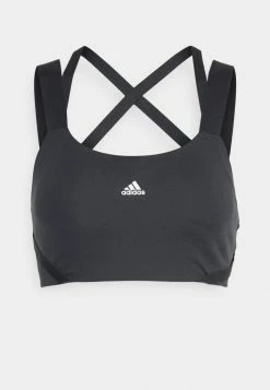 Adidas Performance STRAP - High Support Sports Bra - Carbon -adidas Performance Shop 07c7513a186249a29126235594010c51