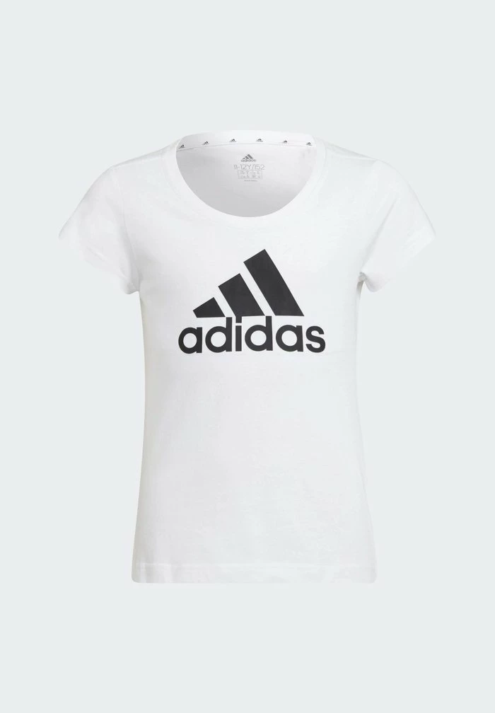 Adidas Performance Print T-shirt - White 5 Adidas Performance Print T-shirt - White - Image 3
