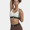 Adidas Performance POWERREACT TRAINING HYPERGLAM - Medium Support Sports Bra - Linen Green White 2 Adidas Performance POWERREACT TRAINING HYPERGLAM - Medium Support Sports Bra - Linen Green White -adidas Performance Shop 080c1d9dccb2444687958f6621f43fec