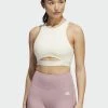 Adidas Performance Medium Support Sports Bra - White