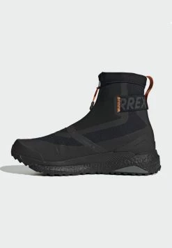 adidas Performance Shop 11 Adidas Performance TERREX FREE HIKER COLD.RDY - Hiking Shoes - Schwarz / Orange