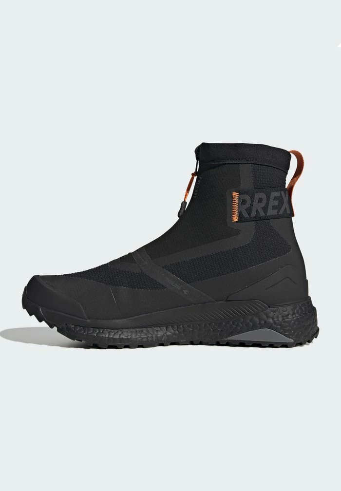 Adidas Performance TERREX FREE HIKER COLD.RDY - Hiking Shoes - Schwarz / Orange 3 Adidas Performance TERREX FREE HIKER COLD.RDY - Hiking Shoes - Schwarz / Orange