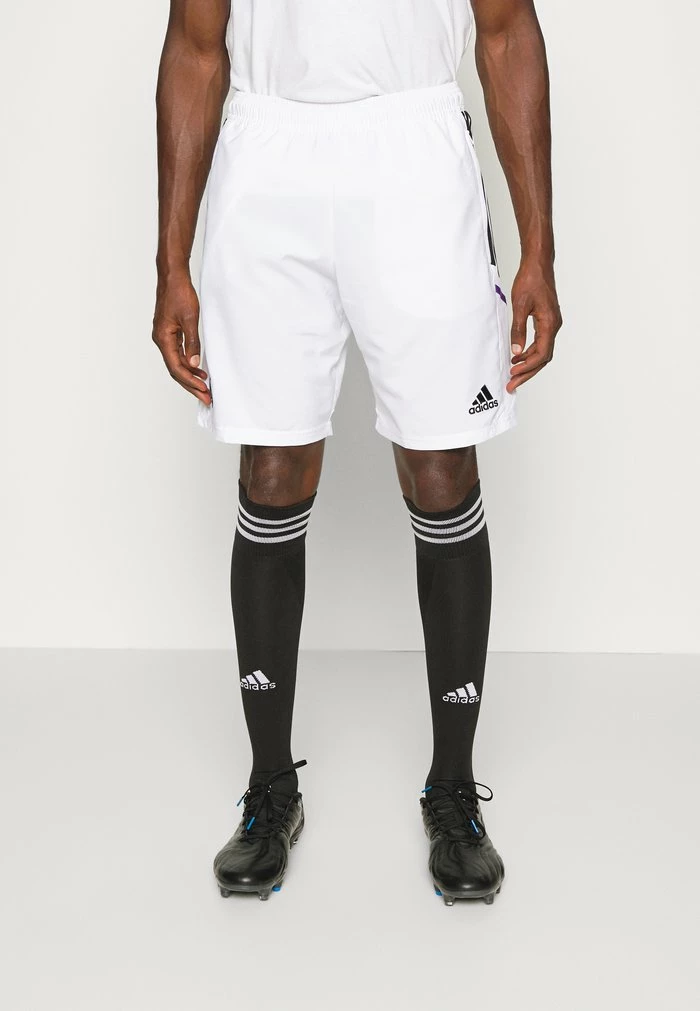 Adidas Performance REAL MADRID SHORT - Sports Shorts - White 3 Adidas Performance REAL MADRID SHORT - Sports Shorts - White