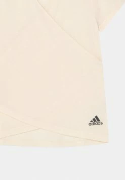 Adidas Performance YOGA TEE - Print T-shirt - White/black -adidas Performance Shop 088ab4fe272049759c4465415f662238