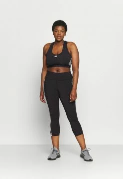 Adidas Performance Medium Support Sports Bra - Black/white -adidas Performance Shop 08d70284050d44be8a6f8dd8c0fdd40f