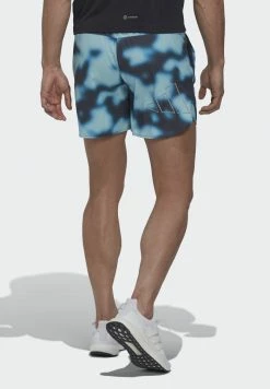 Adidas Performance RUN ICONS SHORT - Sports Shorts - Almost Blue/legend Ink -adidas Performance Shop 08dc91674df04fc1a76f88b8878a0e01