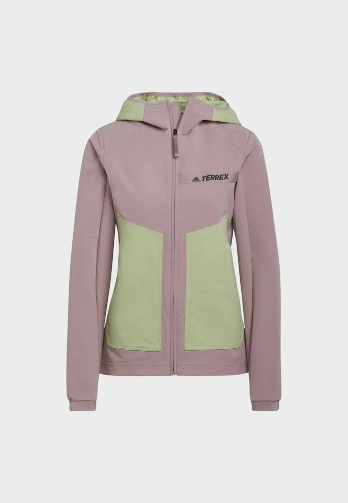 Adidas Performance W MT J - Soft Shell Jacket - Purple 10 Adidas Performance W MT J - Soft Shell Jacket - Purple - Image 8