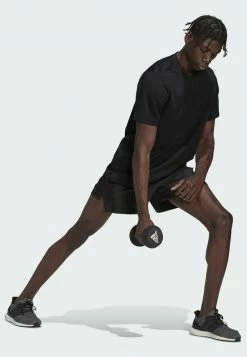 Adidas Performance WORKOUT FRONT RACK IMPACT PRINTED - Sports T-shirt - Black -adidas Performance Shop 095079f90d884cecad312bdc340252db