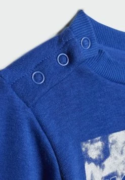 Adidas Performance ESSENTIALS SET - Sweatshirt - Royal Blue White -adidas Performance Shop 095d23054a3a4565a5bb7118838d2aca